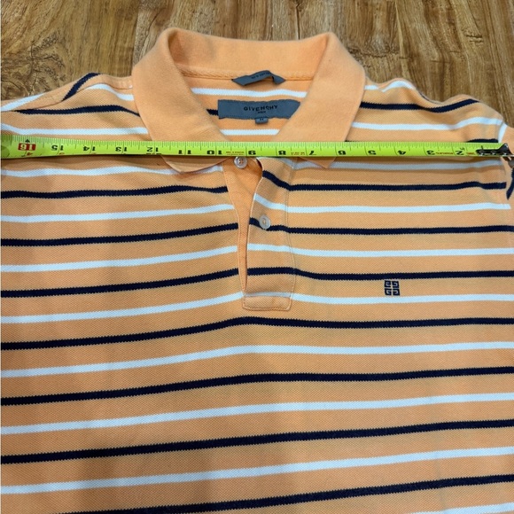 Givenchy Striped Polo Cotton Size M - Picture 11 of 14